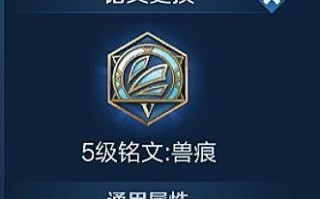 守约铭文技能加点攻略（新版本最强守约铭文搭配及技能加点详解）