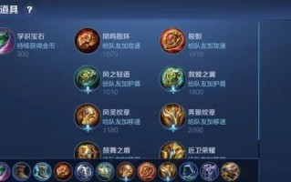 狂魔哥边路最新出装攻略（发挥你的魔力，称霸边路！）