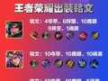 《刘备开局铭文出装攻略最新》（双鱼座法王全面解析｜刘备单排攻略大全）