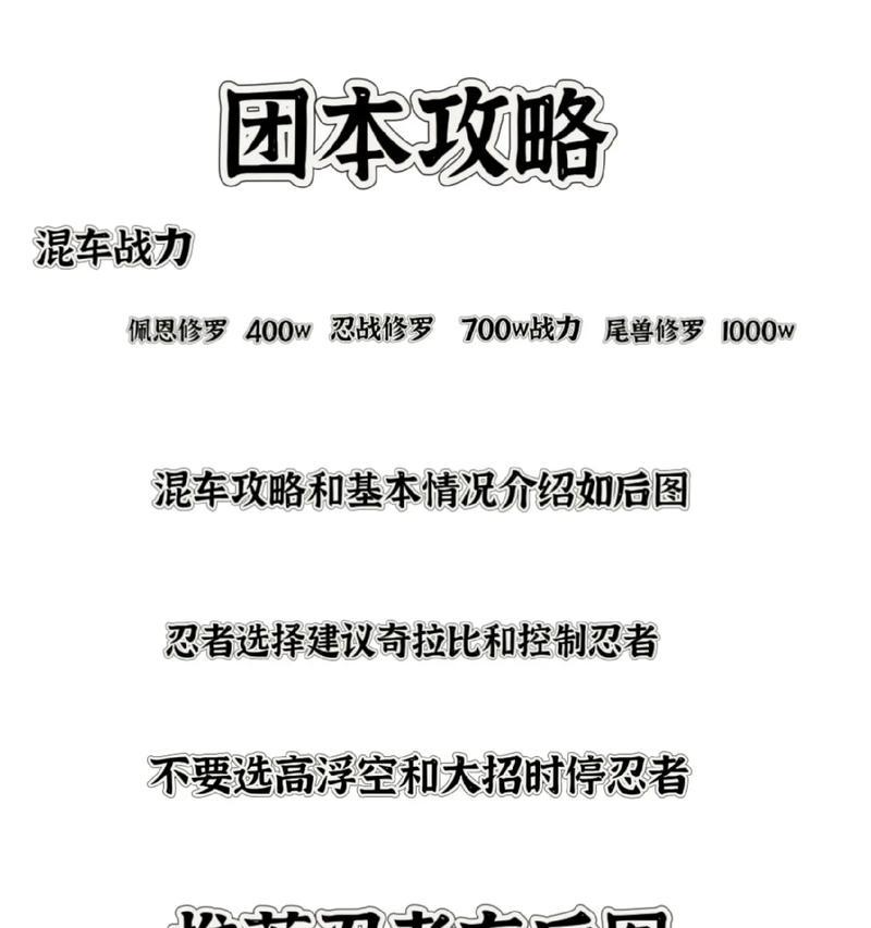 《以秽土转生火影手游攻略大全》（让你在火影世界中无往不利的攻略指南）-第3张图片-游技攻略库