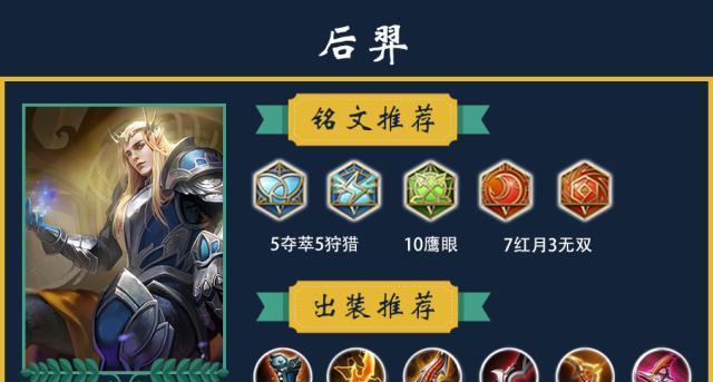 《暗黑不朽射手出装铭文攻略》（打造最强射手，尽享暗黑乐趣）-第1张图片-游技攻略库