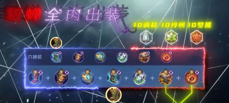 貂蝉玩法攻略（掌控敌人心神，唤起死亡一吻；玩转貂蝉必备装备与铭文）-第2张图片-游技攻略库